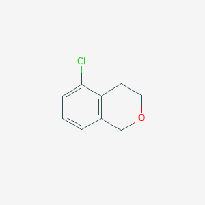 molecular formula C9H9ClO B15233173 5-Chloroisochroman 