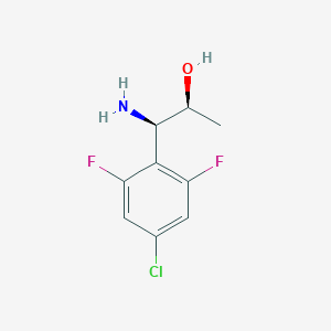 (1R,2S)-1-Amino-1-(4-chloro-2,6-difluorophenyl)propan-2-OL