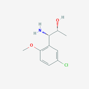 (1S,2R)-1-Amino-1-(5-chloro-2-methoxyphenyl)propan-2-OL