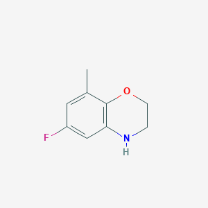 6-Fluoro-8-methyl-3,4-dihydro-2H-benzo[b][1,4]oxazine