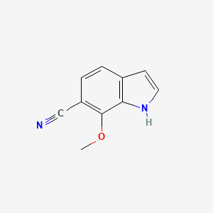 7-Methoxy-1H-indole-6-carbonitrile