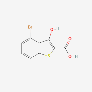 4-Bromo-3-hydroxybenzo[b]thiophene-2-carboxylic acid