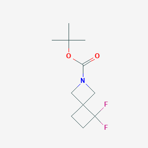 Tert-butyl 5,5-difluoro-2-azaspiro[3.3]heptane-2-carboxylate