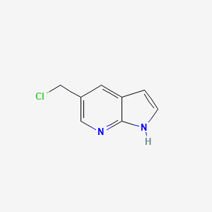 5-(chloromethyl)-1H-pyrrolo[2,3-b]pyridine