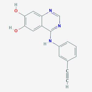 4-((3-Ethynylphenyl)amino)quinazoline-6,7-diol