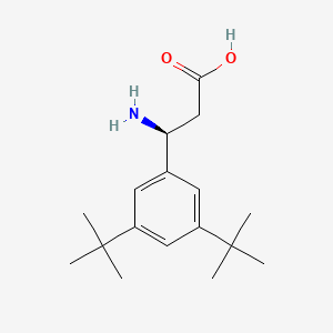 (3S)-3-Amino-3-(3,5-DI-tert-butylphenyl)propanoic acid