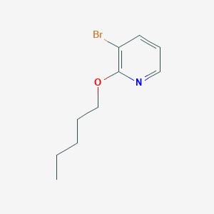 B1523339 3-Bromo-2-(pentyloxy)pyridine CAS No. 1247796-74-2