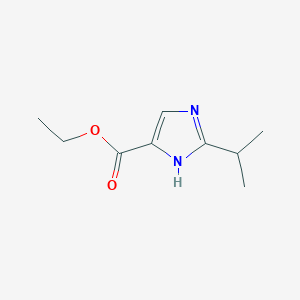 ethyl 2-isopropyl-1H-imidazole-4-carboxylate