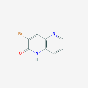 molecular formula C8H5BrN2O B1523343 3-溴-1,5-萘啶-2(1H)-酮 CAS No. 859986-64-4