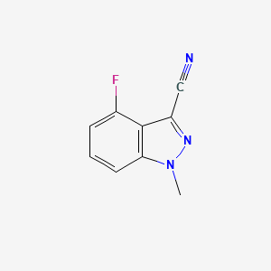 4-fluoro-1-methyl-1H-indazole-3-carbonitrile