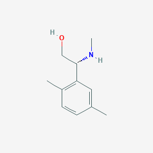 (R)-2-(2,5-Dimethylphenyl)-2-(methylamino)ethan-1-OL