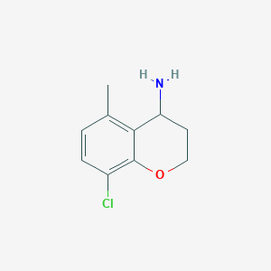 8-Chloro-5-methylchroman-4-amine