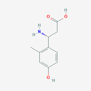 (3R)-3-Amino-3-(4-hydroxy-2-methylphenyl)propanoic acid