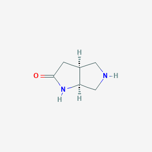 (3aS,6aS)-octahydropyrrolo[3,4-b]pyrrol-2-one