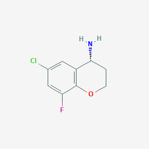 (R)-6-Chloro-8-fluorochroman-4-amine