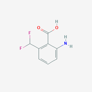 2-Amino-6-(difluoromethyl)benzoic acid