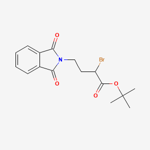 tert-Butyl 2-bromo-4-(1,3-dioxoisoindolin-2-yl)butanoate