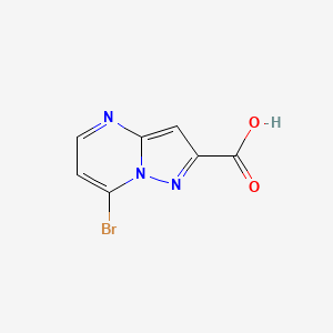 7-Bromopyrazolo[1,5-a]pyrimidine-2-carboxylic acid