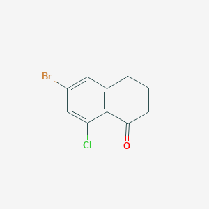 6-Bromo-8-chloro-3,4-dihydronaphthalen-1(2H)-one