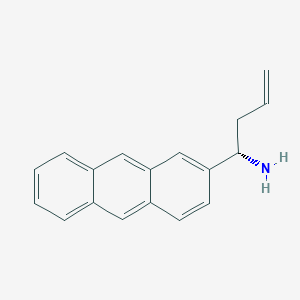 (1S)-1-(2-Anthryl)but-3-enylamine