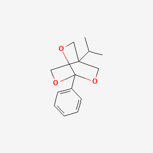 Orthobenzoic acid, cyclic ester with 2-(hydroxymethyl)-2-isopropyl-1,3-propanediol