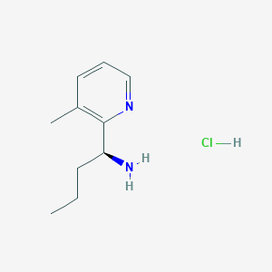 (1S)-1-(3-Methyl(2-pyridyl))butylamine hcl