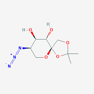 B015234 5-Azido-5-deoxy-1,2-O-isopropylidene-beta-D-fructose CAS No. 94801-01-1