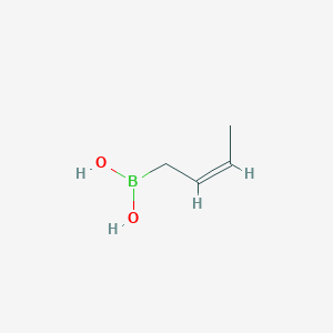 (Z)-But-2-en-1-ylboronic acid