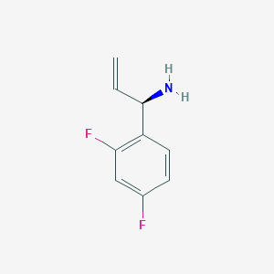 (1R)-1-(2,4-Difluorophenyl)prop-2-enylamine