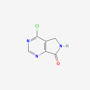 4-Chloro-5H-pyrrolo[3,4-D]pyrimidin-7(6H)-one