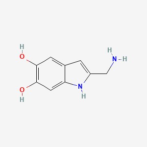 2-(Aminomethyl)-1H-indole-5,6-diol