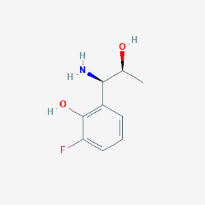 2-[(1R,2S)-1-amino-2-hydroxypropyl]-6-fluorophenol