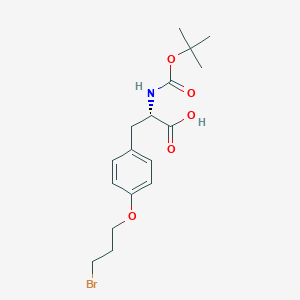 N-Boc-O-(3-bromopropyl)-L-tyrosine