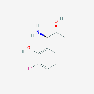 2-((1R,2R)-1-Amino-2-hydroxypropyl)-6-fluorophenol