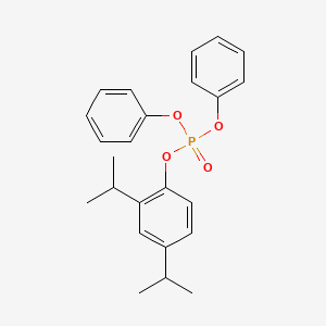 molecular formula C24H27O4P B1523434 2,4-Di(propan-2-yl)phenyl diphenyl phosphate CAS No. 96107-55-0