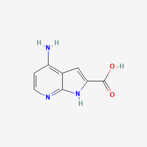 4-amino-1H-pyrrolo[2,3-b]pyridine-2-carboxylicacid