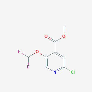 Methyl 2-chloro-5-(difluoromethoxy)isonicotinate