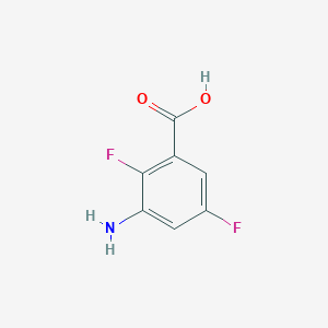 B1523438 3-Amino-2,5-difluorobenzoic acid CAS No. 1333537-82-8