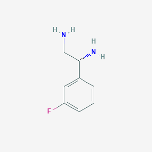 (1R)-1-(3-Fluorophenyl)ethane-1,2-diamine