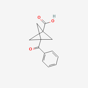 3-Benzoylbicyclo[1.1.1]pentane-1-carboxylic acid