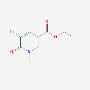 Ethyl 5-chloro-1-methyl-6-oxo-1,6-dihydropyridine-3-carboxylate