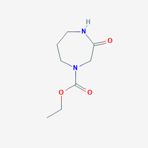 Ethyl 3-oxo-1,4-diazepane-1-carboxylate