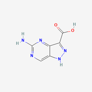 5-Amino-1H-pyrazolo[4,3-d]pyrimidine-3-carboxylic acid