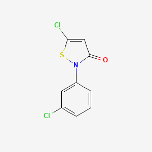 5-chloro-2-(3-chlorophenyl)isothiazol-3(2H)-one