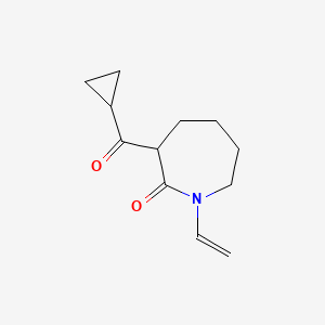 3-(Cyclopropylcarbonyl)-1-vinylazepan-2-one