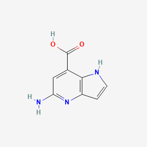 5-amino-1H-pyrrolo[3,2-b]pyridine-7-carboxylicacid