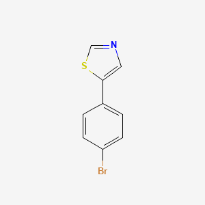 B1523490 5-(4-Bromophenyl)-1,3-thiazole CAS No. 859471-62-8