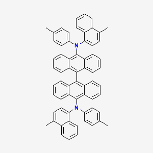 N10,N10'-Bis(4-methylnaphthalen-1-YL)-N10,N10'-dip-tolyl-9,9'-bianthracene-10,10'-diamine