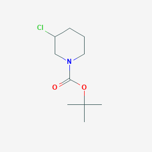 molecular formula C10H18ClNO2 B1523501 叔丁基 3-氯代哌啶-1-羧酸酯 CAS No. 885275-01-4