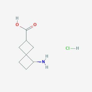 (2S,4r,5R)-5-Aminospiro[3.3]heptane-2-carboxylicacidhydrochloride